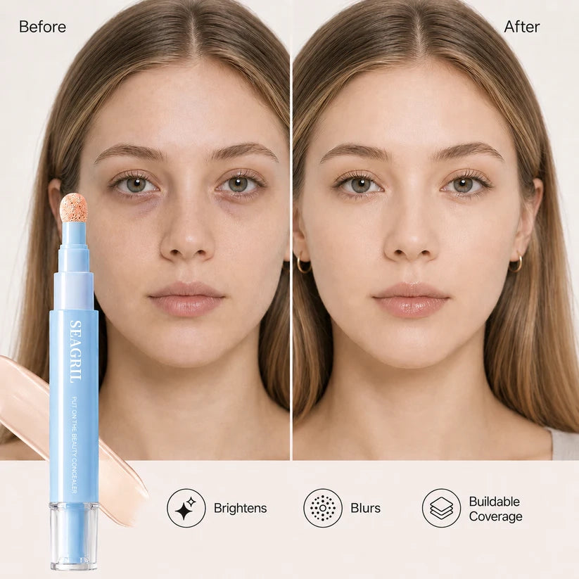 Last Day-Buy 1 Get 1 Free💙Dual-Effect Concealer & Powder Foundation