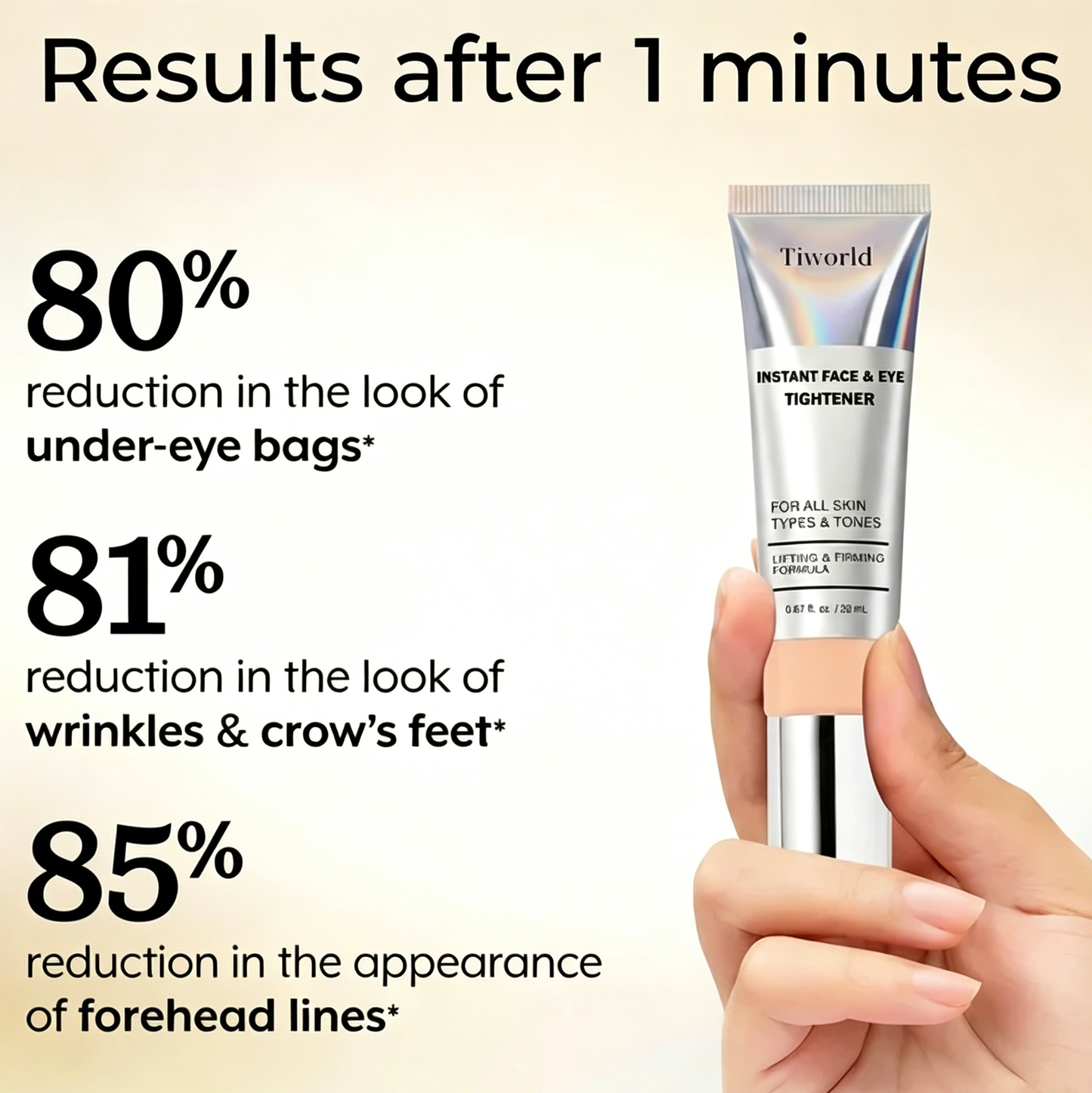 Tiworld™ Instant Face Temporary Tightener-Instant visible results in 60 seconds