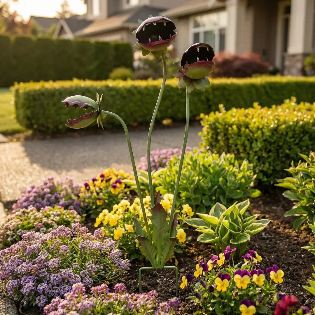 š„LAST DAY 49% OFF - Whimsical Carnivorous Plant Garden Stake