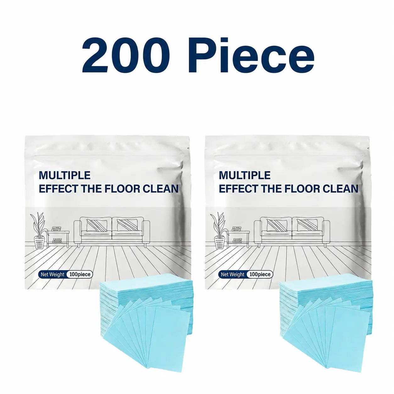 100 Piece Multi-Surface Antibacterial Cleaner