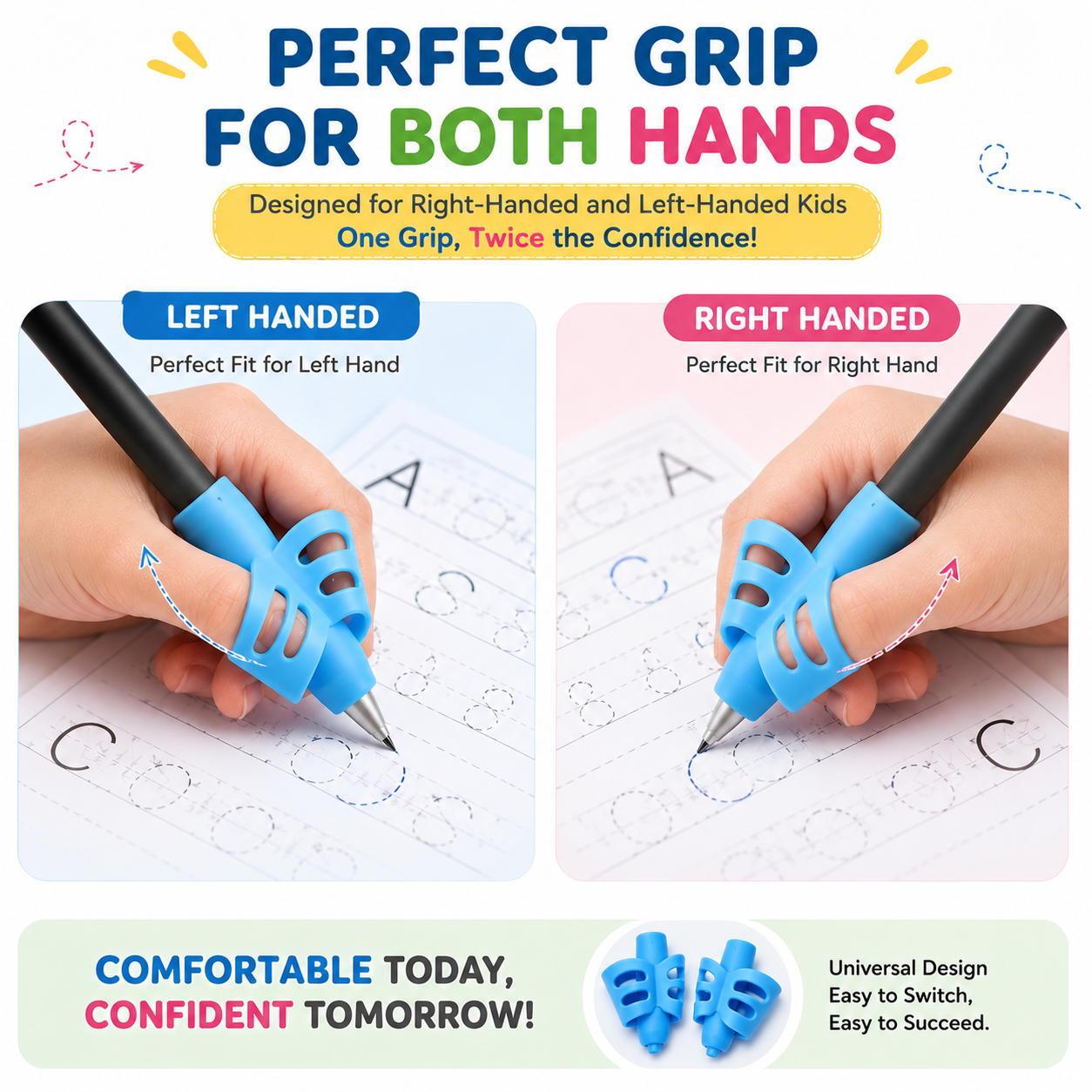 MagicBook | Kids Practice Copybook Set (4Pcs/Set)
