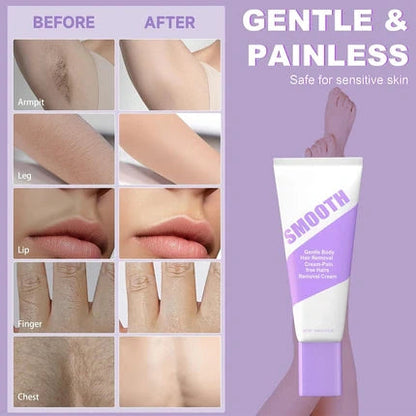 Pain-Free Hair Removal Cream for Sensitive Skin