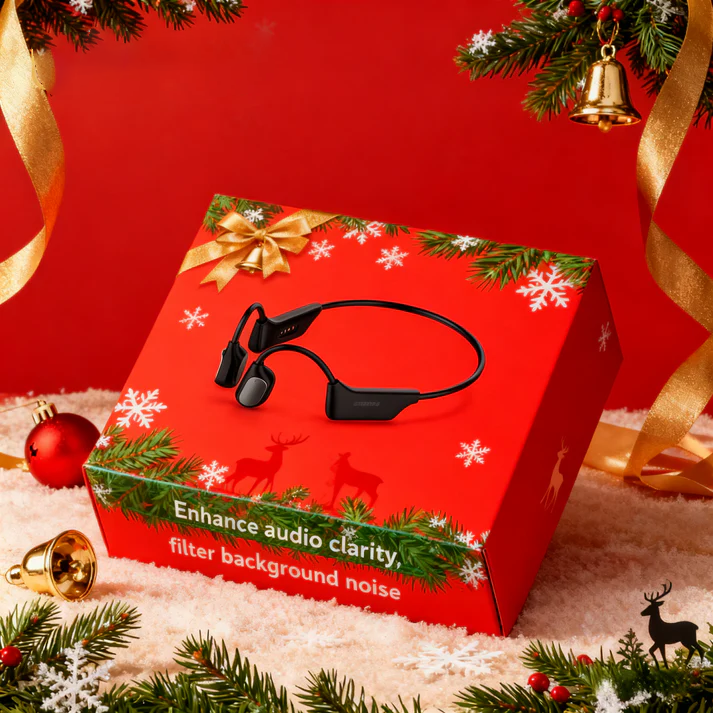 Feel the Joy. Shop the Season 🎄💖 💥 LIMITED TIME OFFER!🔥SEAGRIL Bone Conduction Smart Hearing Aid Bluetooth Earphones