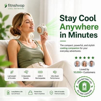 ⚡ Trending Now – Clip-On Mini Fan | Clip It Anywhere & Stay Cool