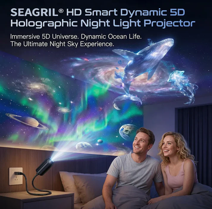 ⏰Last day Promotion 🔥-Night Light Projector - Smart Holographic Star Projector