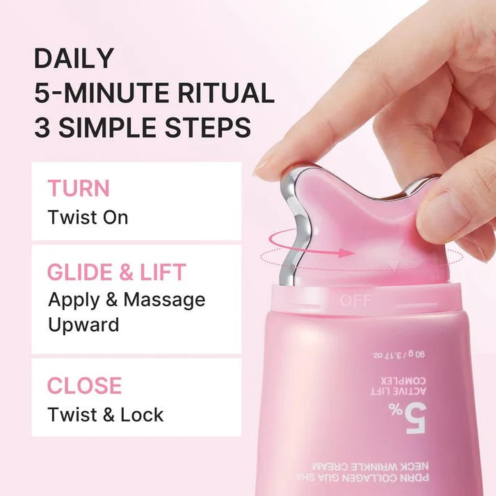 Tiworld™ PDRN Collagen Gua Sha Neck Wrinkle