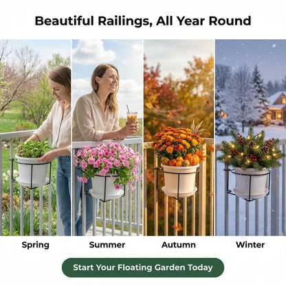 🎁Last Day 49% OFF🔥 Railing Plant Hanger