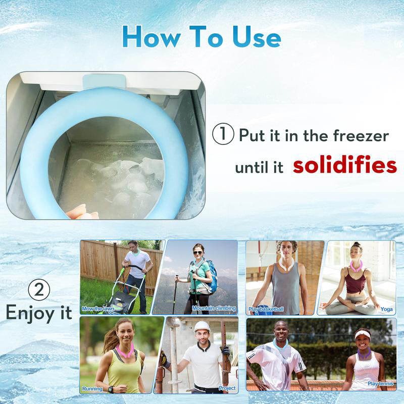 🧊Reusable Neck Cooling Ring❄️
