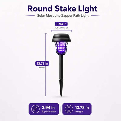 🦟Solar-Powered UV Mosquito Killer Lamp