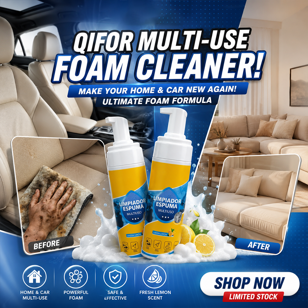 🥳2026 HOT SALE💥Heavy Duty 4 in 1 Multi Enzyme Foam Cleaner Spray ✨