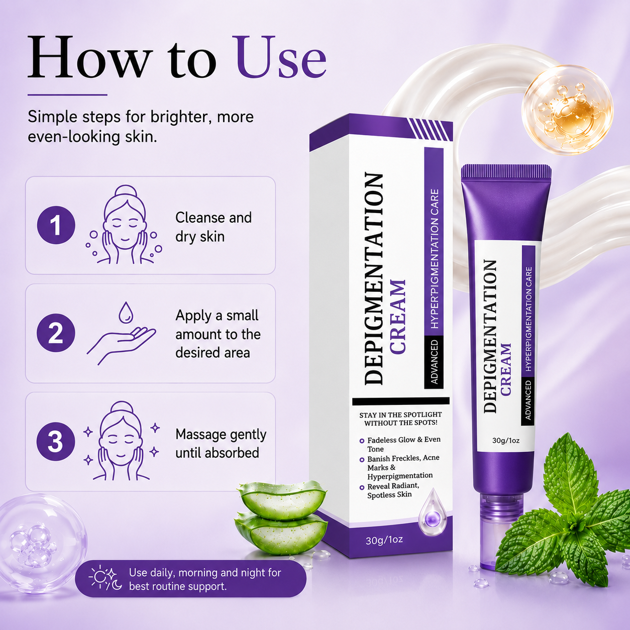 Fade the Look of Freckles & Dark Spots for a Brighter, More Even Glow