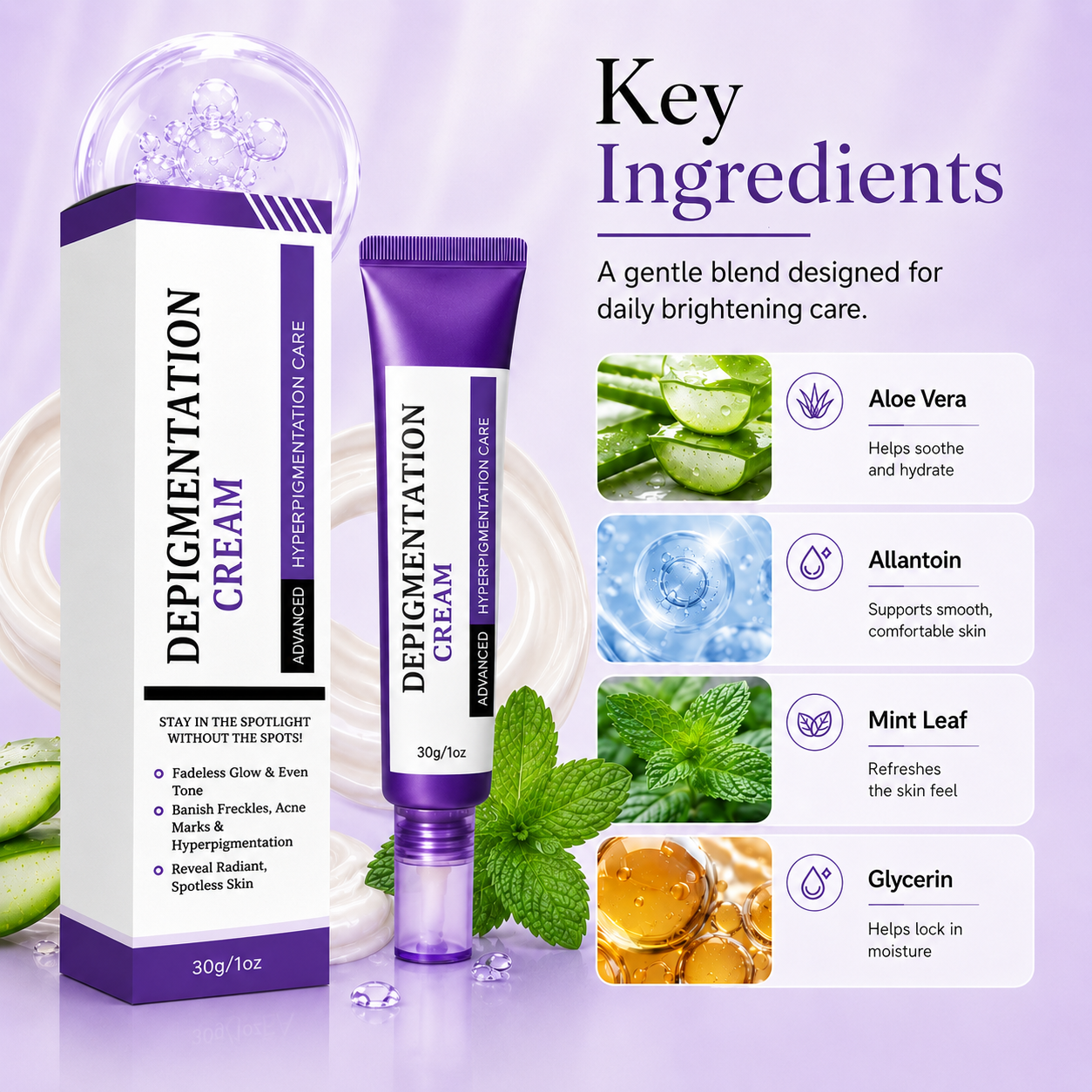 Fade the Look of Freckles & Dark Spots for a Brighter, More Even Glow