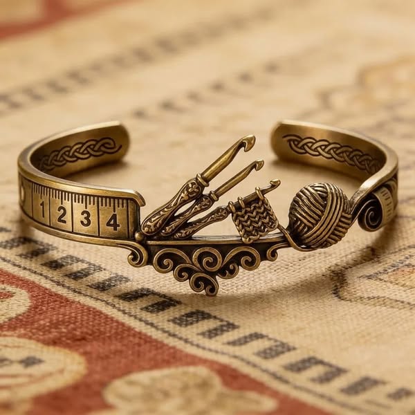 💖🎁2026 Mother's Day Gifts 50% Off--Sewing Machine Bracelet & Ring Set🧵