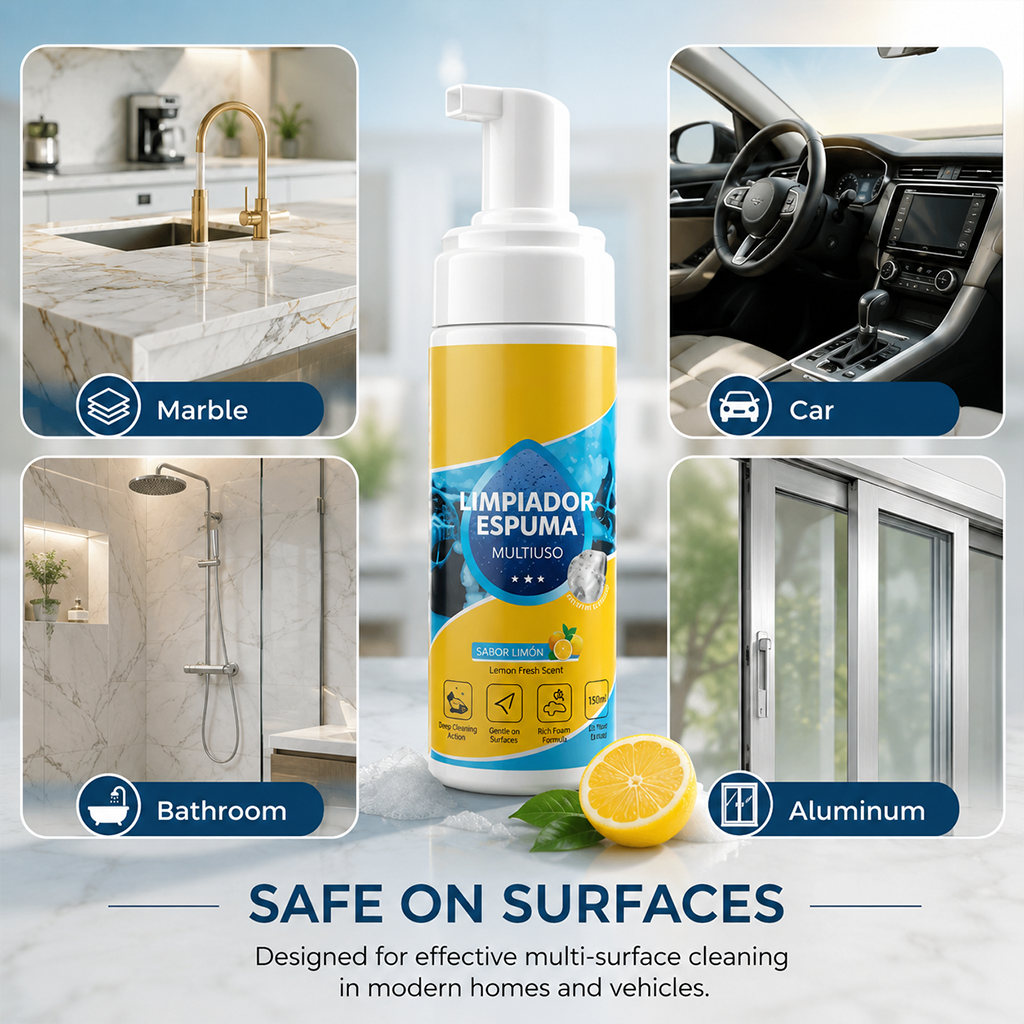 🥳2026 HOT SALE💥Heavy Duty 4 in 1 Multi Enzyme Foam Cleaner Spray ✨