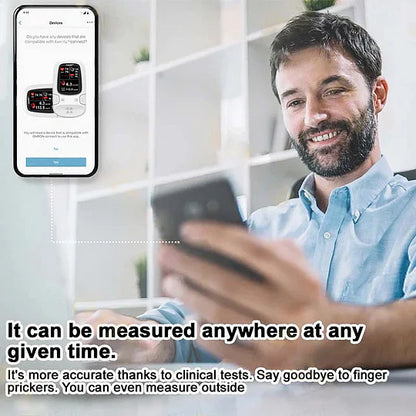 Develops Newly Launched Non-Invasive Smart Glucose Meter ✅made in the USA✅🔥Limited stock available!🔥