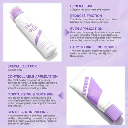 Pain-Free Hair Removal Cream for Sensitive Skin
