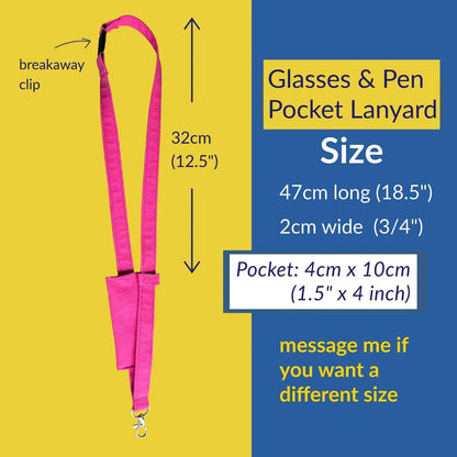 🔥LAST DAY 50% OFF -👩‍🏫NEW UPGRADED Plain Fabric Pen Lanyards