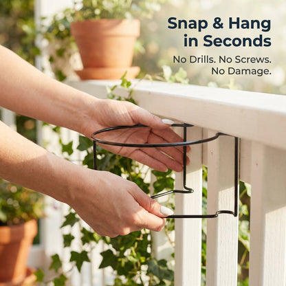🎁Last Day 49% OFF🔥 Railing Plant Hanger