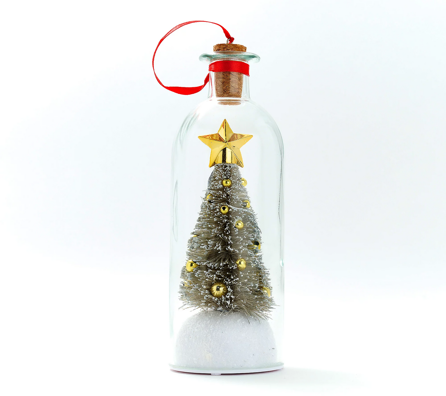 🎅🎄Mr. Christmas Recordable Christmas Tree Message In A Bottle